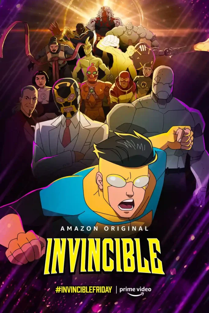 دانلود انیمیشن Invincible 2021 با کیفیت 1080