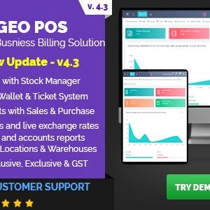 دانلود اسکریپت Geo POS مدیریت فروشگاه و حسابداری
