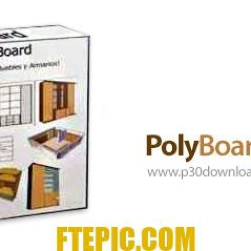 [نرم افزار] دانلود PolyBoard Pro v7.08v + Pro-PP v6.07 - نرم افزار طراحی انواع قفسه و کابینت