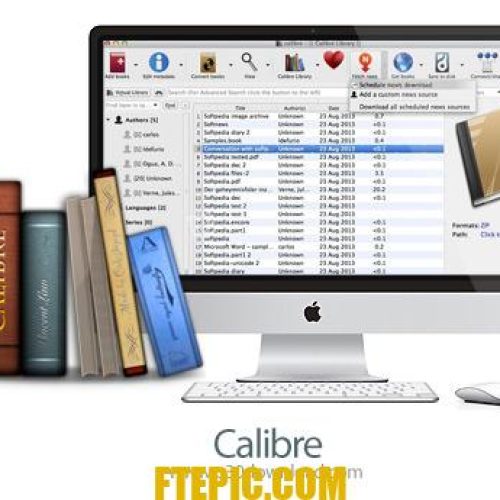 [مکینتاش] دانلود Calibre v6.11.0 MacOS - نرم افزار مدیریت کتاب های دیجیتالی: مجموعه ابزارهای نمایش، تبدیل و دسته بندی کتابهای الکترونیکی برای مک