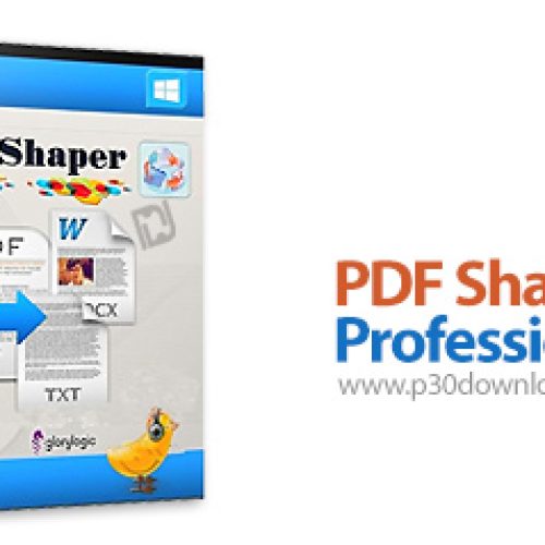 [نرم افزار] دانلود PDF Shaper Professional v12.9 x86 + v11.6 x64 - مجموعه ابزارهای کار با فایل های پی دی اف