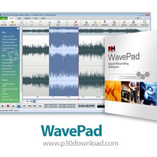 [نرم افزار] دانلود NCH WavePad v17.02 - نرم افزار ویرایش فایل های صوتی