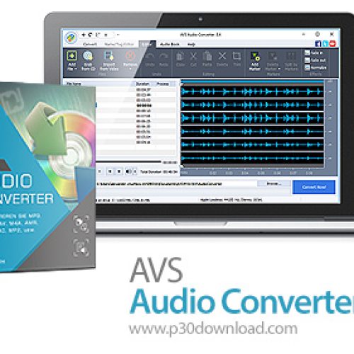 [نرم افزار] دانلود AVS Audio Converter v10.3.2.634 - نرم افزار تبدیل فایل های صوتی