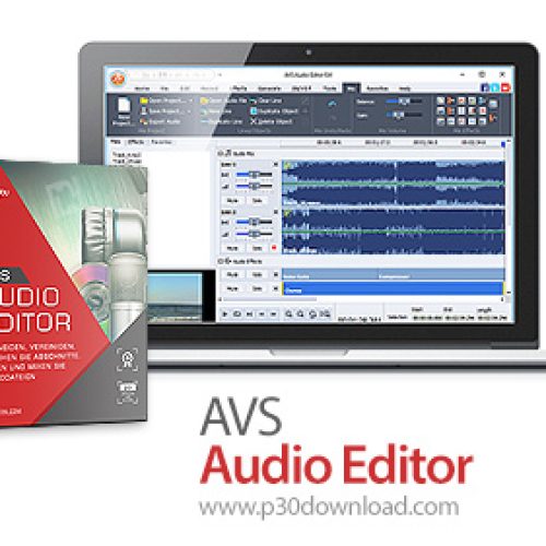 [نرم افزار] دانلود AVS Audio Editor v10.3.2.567 - نرم افزار ویرایش فایل های صوتی
