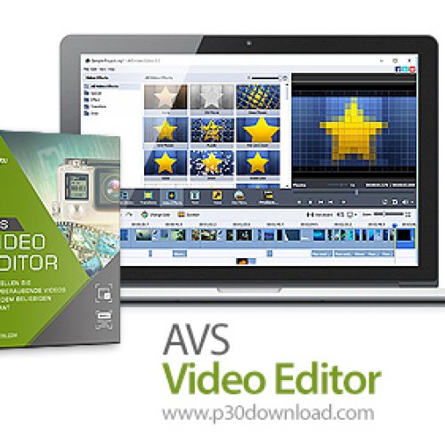[نرم افزار] دانلود AVS Video Editor v9.8.1.401 - نرم افزار ویرایش فیلم ها