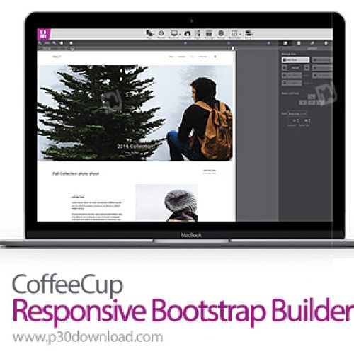 [نرم افزار] دانلود CoffeeCup Responsive Bootstrap Builder v2.5 Build 330 - نرم افزار ساخت وب سایت ریسپانسیو