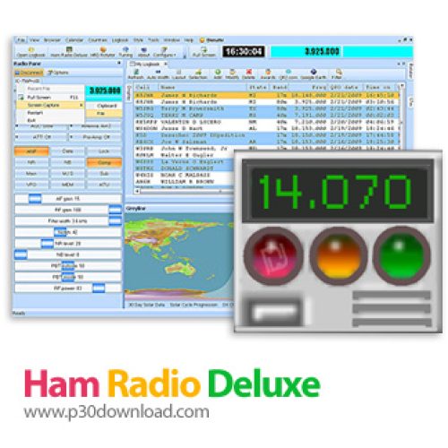 [نرم افزار] دانلود Ham Radio Deluxe v6.8.0.357 - نرم افزار مدیریت گیرنده ها و فرستنده های رادیویی از طریق کامپیوتر