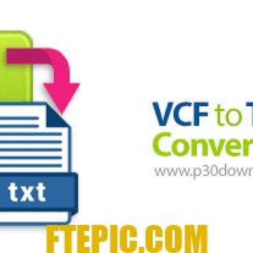 [نرم افزار] دانلود VovSoft VCF to TXT Converter v2.6 - نرم افزار استخراج اطلاعات مخاطبین از فایل VCF و ذخیره در یک فایل TXT