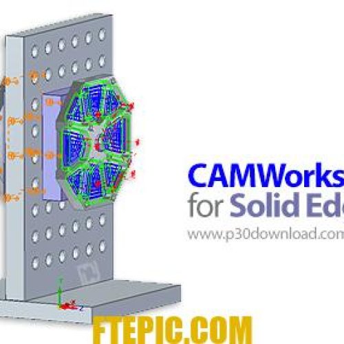[نرم افزار] دانلود CAMWorks 2023 SP0 for Solid Edge 2022-2023 x64 - نرم افزار افزودن قابلیت های CAM به Solid Edge