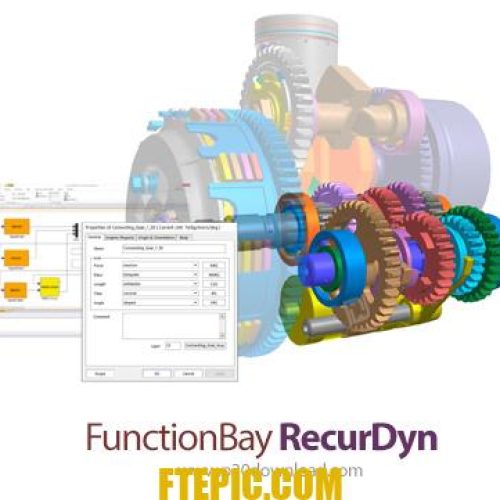 [نرم افزار] دانلود FunctionBay RecurDyn 2023 (BN10106) x64 - نرم افزار شبیه سازی و کنترل خواص حرکتی قطعات مکانیکی